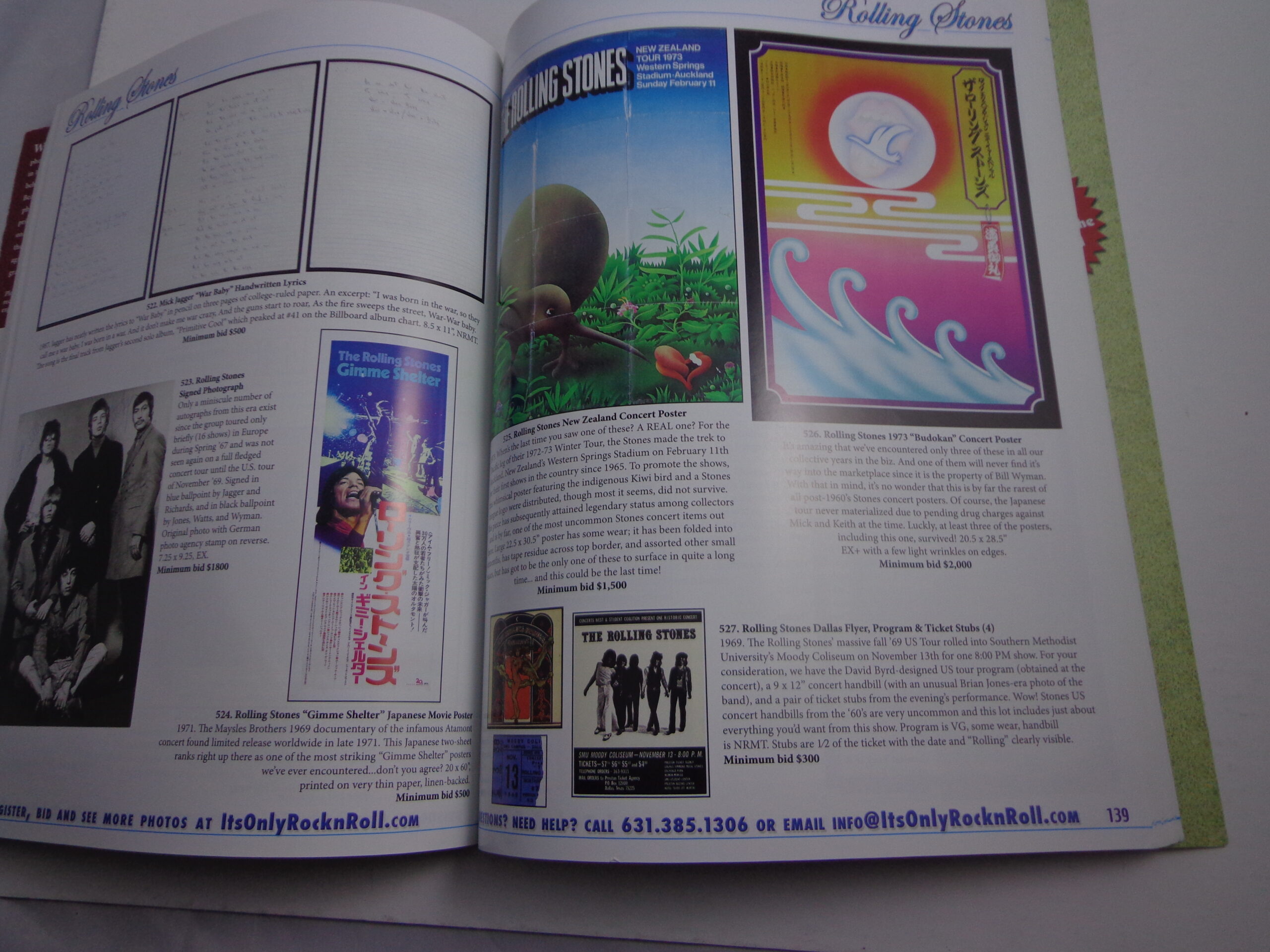 It's Only Rock N Roll Auction Catalog 12/15/04 - Image 6