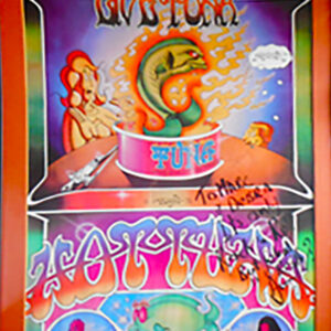 Hot Tuna Nyc Paladium Concert Poster 1976 Signed By Jorma + Artist