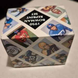 1950 Bowman Football Reprint Card Set Mint In Box