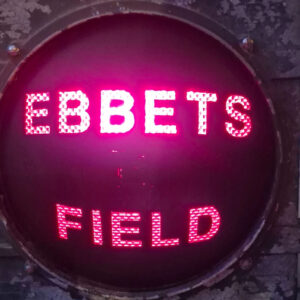 Brooklyn Dodgers Ebbets Field Traffic Signal