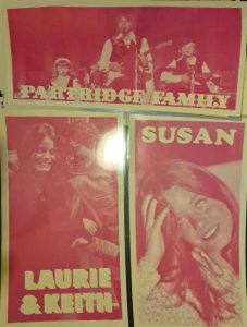 TOPPS PARTRIDGE FAMILY POSTERS PROOF POSTER #2,4.7 VAULT COA