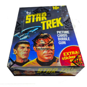 1976 Star Trek Topps Trading Cards Sealed Box