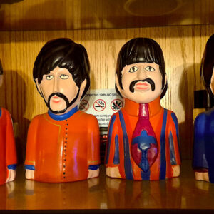 Beatles Ceramic Yellow Submarine Banks